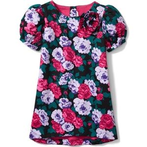 Like New Beautiful JANIE AND JACK KIMBERLY GOLDSON FLORAL DRESS